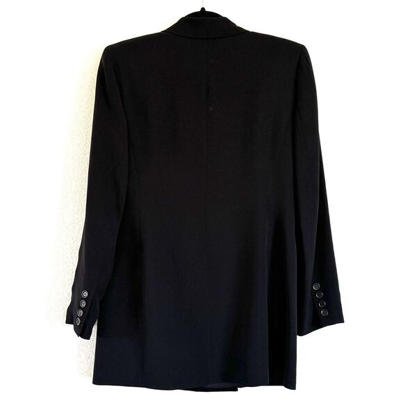 Vintage Emanuel Ungaro Women’s Silk Tuxedos Blazer EUC - Picture 5 of 16